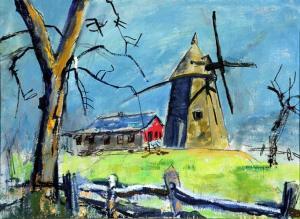 HEINZ Charles,Windmill (horizontal),Provincetown Art Association US 2009-09-19