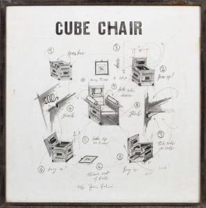 HEINZ Julen 1964,Cube Chair,1994,Schloss DE 2020-11-28