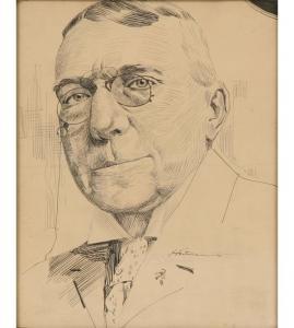 HEITMAN,Portrait of James Whitcomb Riley,Ripley Auctions US 2009-03-22