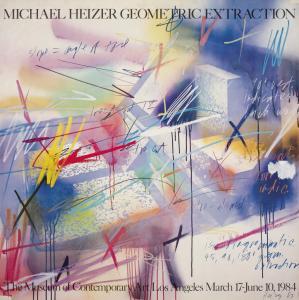 HEIZER Michael 1944,Michael Heizer - Geometric Extraction,1984,Duran Subastas ES 2024-01-24
