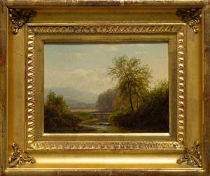 HEKKING Joseph Antonio 1830-1903,Hudson River School Landscape,Cottone US 2023-11-29