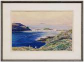 HEKKING William M 1885-1970,Monhegan Harbor,Brunk Auctions US 2010-05-01