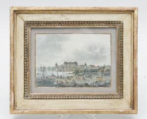 HELAND Martin Rudolf 1765-1814,Utsigt af Drottningholms Slott,Uppsala Auction SE 2012-03-26