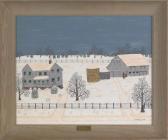 HELBURN B.J.,winter landscape,Pook & Pook US 2012-06-29