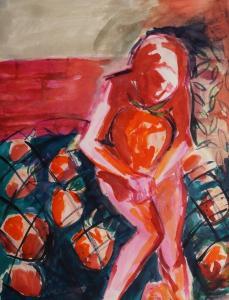 HELD Julie 1958,Girl with Strawberry,Rosebery's GB 2013-03-19