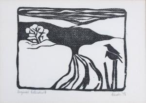 HELDER Hugo 1942,Landschaft mit Krähenpaar,1978,Zeller DE 2017-04-20