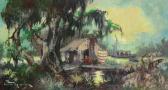HELDNER Colette Pope 1902-1990,Swamp Idyll,Burchard US 2016-11-13