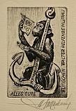 HELFENBEIN Walter 1893-1984,Opice na kotvě,Vltav CZ 2013-03-20