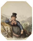 HELFF JOSEF 1843-1882,Lechthaleri - Bei Innsbruck,Neumeister DE 2019-10-22