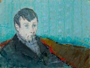HELIKER John Edward 1909-2000,Self Portrait,Barridoff Auctions US 2024-04-13