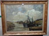 HELINCK Gustave 1884-1954,Estuary scene,Bellmans Fine Art Auctioneers GB 2017-08-01