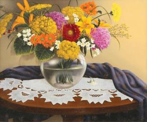 HELLER Larisa,Flowers Vase,Tiroche IL 2023-09-20
