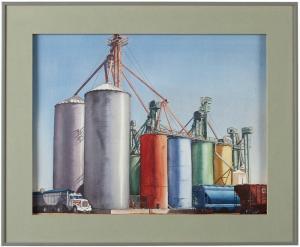 HELMREICH Mary 1945,Silos Escondidos,John Moran Auctioneers US 2016-01-27