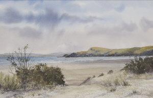 HELMS Paul 1884-1961,Coastal Landscape,Adams IE 2008-02-26
