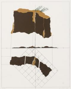 HELMUT Göbel,Abstrakte Projektion eines Felsen,1981,Wendl DE 2020-10-22