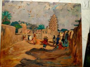 HEMCHE Abdel Halim 1906-1979,Mosquée de Bamako,Millon & Associés FR 2022-05-23