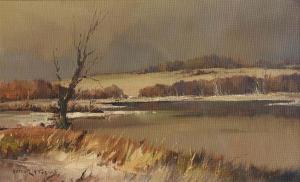 HEMING Arthur Henry Howard 1870-1940,Winter Landscape,Morgan O'Driscoll IE 2017-06-26