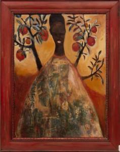 HEMMERLING William 1943-2009,Woman with Orange Tree,Neal Auction Company US 2022-04-09