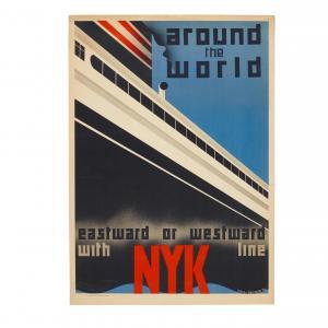 HEMMING GEORGE 1900-1900,Around the World/NYK,1932,Bonhams GB 2023-06-23