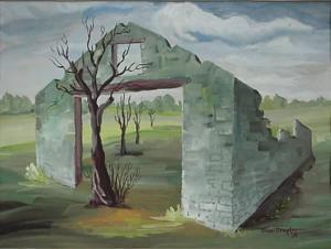 HEMPLER Orval 1900-1900,Surrealistic Landscape,1938,Rachel Davis US 2007-09-15
