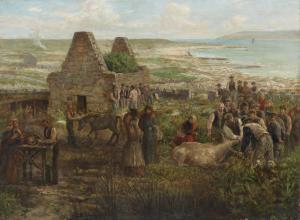 HEMY Thomas M. Madawaska,Isole Aaran nella baia di Galway,1912,Capitolium Art Casa d'Aste 2023-04-12