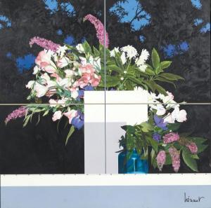 HENAUT Jean Pierre 1942,Les fleurs peintes,1980,AuctionArt - Rémy Le Fur & Associés FR 2019-06-06