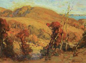 HENDERSON James 1871-1951,Untitled - Autumn Hills,Levis CA 2023-11-05