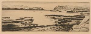 HENDERSON Mathew 1919-1933,The Rugged Rocks of Appin,Mallams GB 2014-10-29
