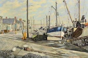 HENDERSON Neville 1900-1900,Howth Harbour,1981,Morgan O'Driscoll IE 2023-07-03