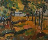 HENDERSON Peter Charles,Landscape with trees,1934,Bonhams GB 2010-04-25