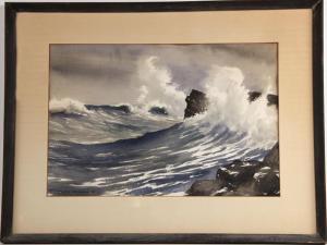 HENDERSON Richard 1900-1900,Surf on Bluffs,1950,Nye & Company US 2013-04-30
