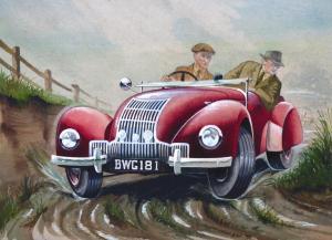 HENDERSON W,The Rally car,1949,Woolley & Wallis GB 2014-06-04
