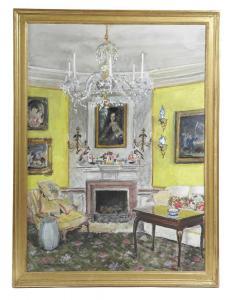 HENDERSON William 1903-1993,Netherhampton House Interiors,1986,Woolley & Wallis GB 2024-04-17