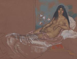 HENDERSON William Penhallow 1877-1943,Reclining Nude,2018,Bonhams GB 2024-04-26