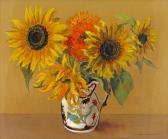 HENDERSON William Penhallow 1877-1943,Sunflowers,1985,Woolley & Wallis GB 2018-06-06