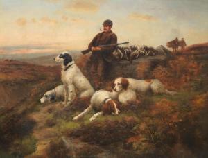 HENDERSON William,The Day's Bag - On the Moors, Setters and Ghillie ,1890,Bonhams 2019-10-31