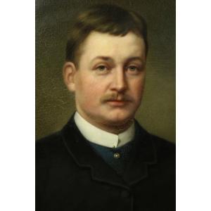 HENDRIKS Barend Leonardus 1830-1899,Portret van F.W.L. van Eck,Venduehuis NL 2017-06-27