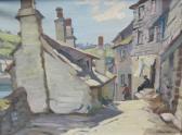 HENNAH Joseph Edward 1897-1967,Old Cottages, Mevagissey,Brightwells GB 2013-10-02