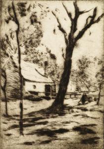 HENNE Arthur 1897-1963,House in wooded landscape,Rosebery's GB 2016-11-19
