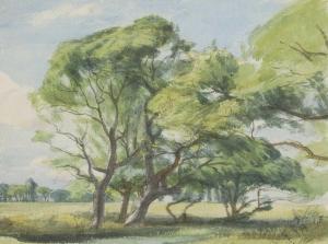 HENNELL Thomas Barclay 1903-1945,Landscape with trees,2014,Sworders GB 2023-04-25
