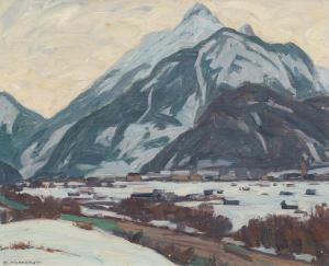 HENNEMANN Karl 1884-1972,Winter im Gebirge,Van Ham DE 2022-01-26