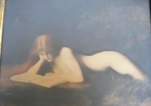 HENNER Jean Jacques 1829-1905,Une femme nue allongée,Millon & Associés FR 2014-07-10