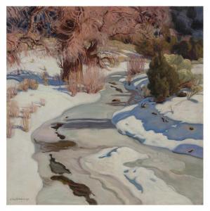 HENNINGS Ernest Martin 1886-1956,Spring Thaw,Sotheby's GB 2023-05-17