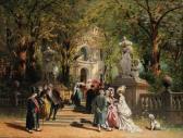 HENNINGS Johann Friedrich 1838-1899,A sunday outing,Christie's GB 2000-04-06