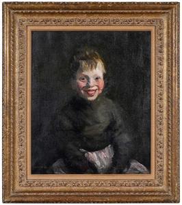HENRI Robert 1865-1929,The Fisherman's Daughter,1910,Brunk Auctions US 2024-03-08