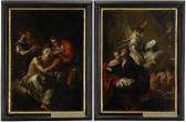 HENRICI Johann Josef Karl 1737-1823,La guarigione di Tobia,Stockholms Auktionsverket SE 2013-12-03