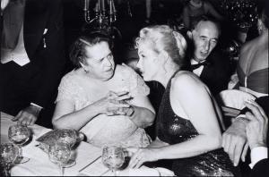 HENRIQUES BOB,Marilyn Monroe and Elsa Maxwell at the \“April In ,1957,Aste Bolaffi 2018-11-06