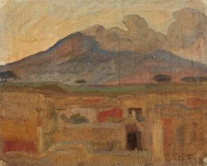 HENRIQUES Frans 1882-1956,Three mountainscapes from Italy,Bruun Rasmussen DK 2023-01-09