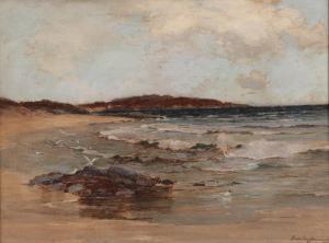 HENRY Barclay 1869-1946,Scottish seascape,1922,Tennant's GB 2019-11-08