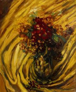 HENRY Grace 1868-1953,Polyanthus in a Vase,Adams IE 2024-03-27